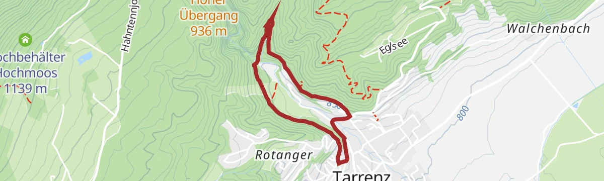 Route map: Trixi's Hexenlehrpfad